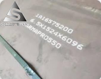 Armored steel plate